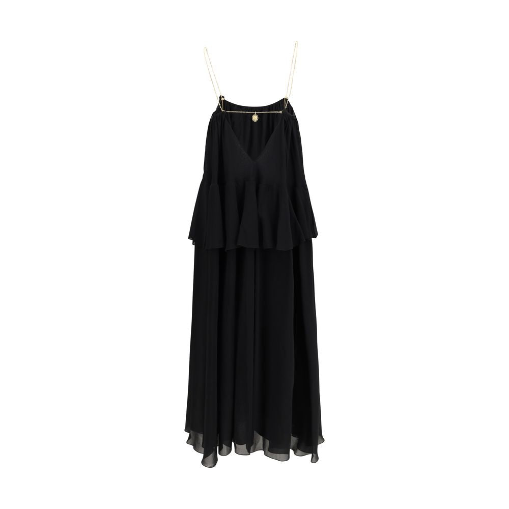 Chloé Black Silk Casual Dress Glam Steals