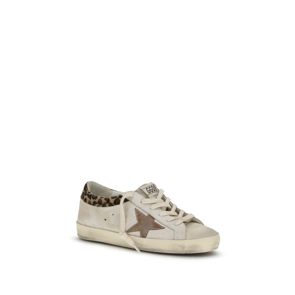 Golden Goose White Calf Leather Bos Taurus Low Top Sneakers Glam Steals