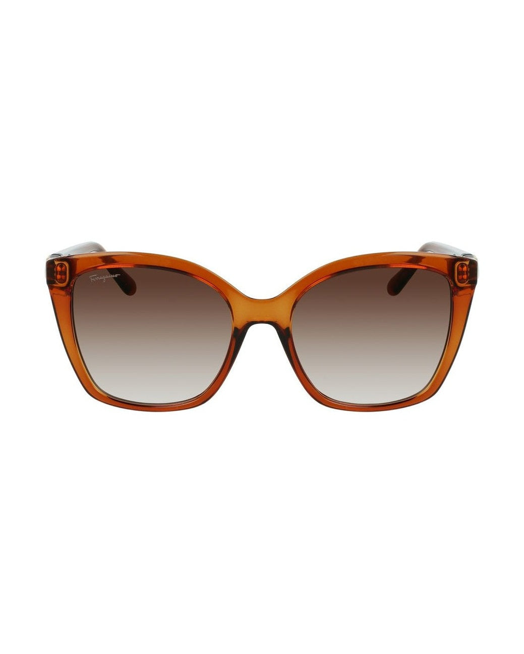 Ferragamo Brown Injected Sunglasses Glam Steals