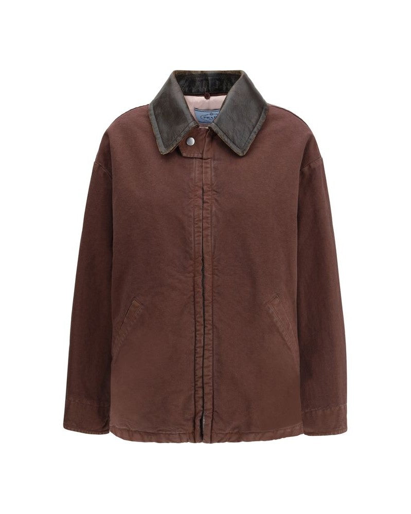 Prada Brown Cotton Coat