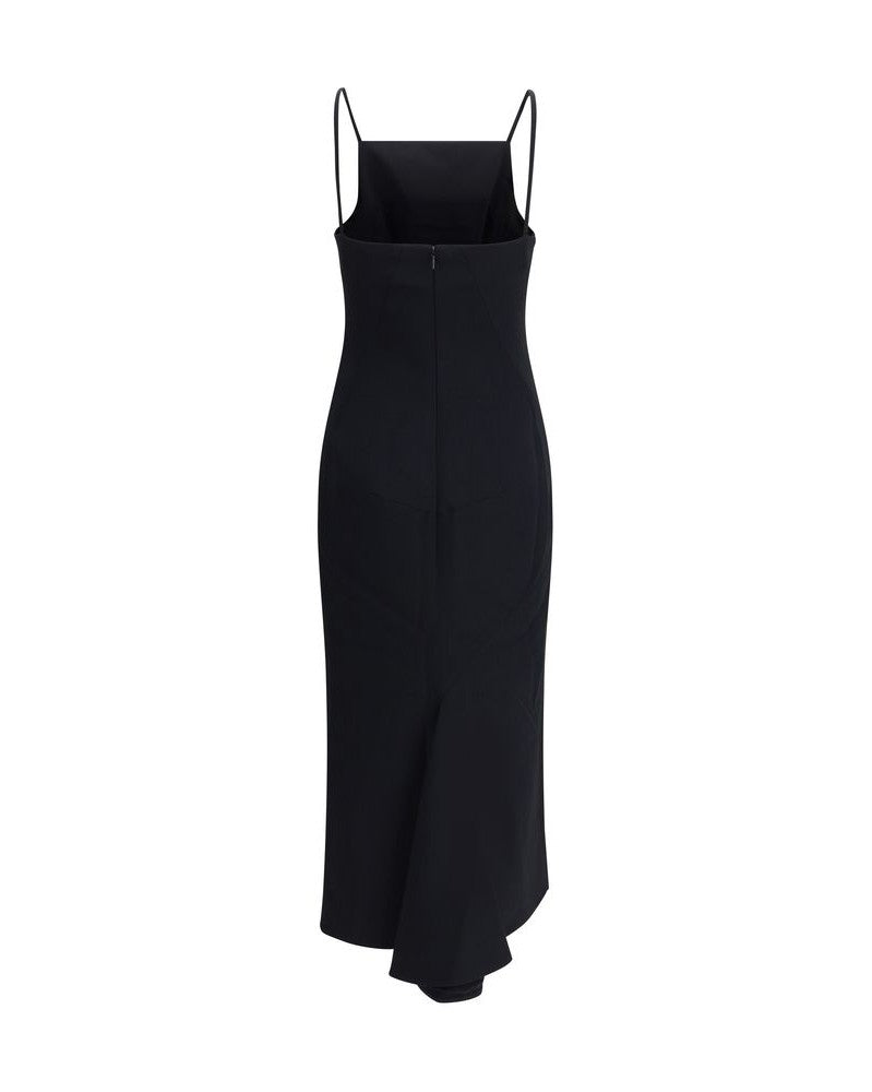 Givenchy Black Viscose Casual Dress Glam Steals