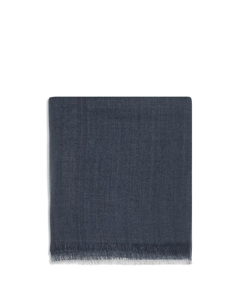 Brunello Cucinelli Blue Cashmere Scarf Glam Steals