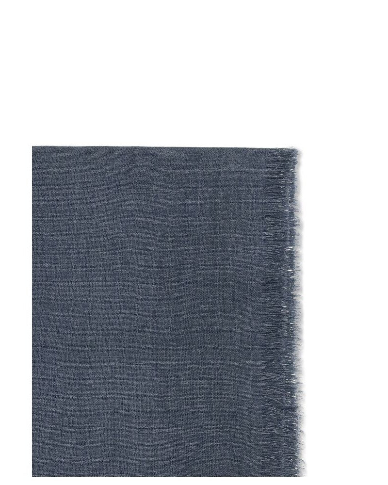 Brunello Cucinelli Blue Cashmere Scarf Glam Steals