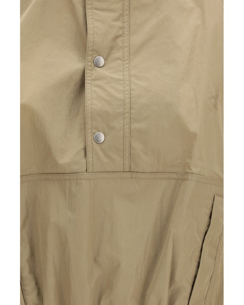 Saint Laurent Beige Polyester Shell Jacket Glam Steals