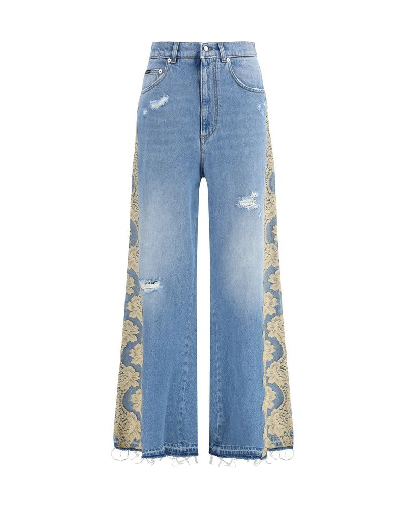 Dolce & Gabbana Blue Cotton Denim Jeans Glam Steals