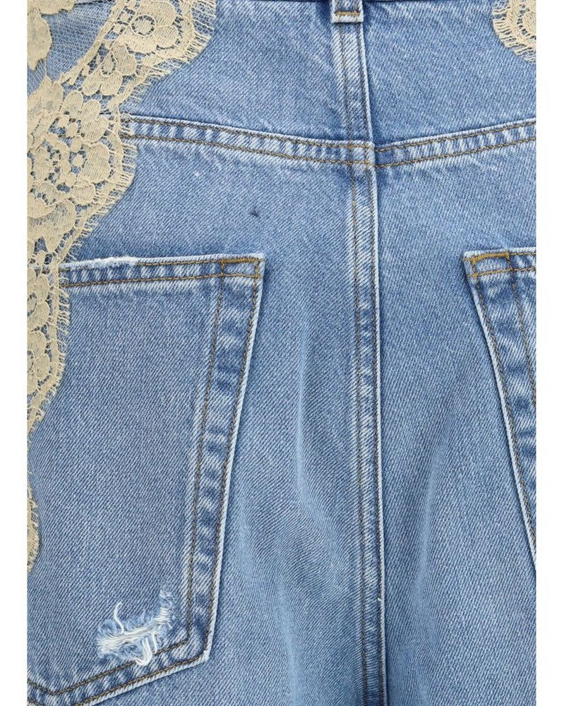 Dolce & Gabbana Blue Cotton Denim Jeans Glam Steals