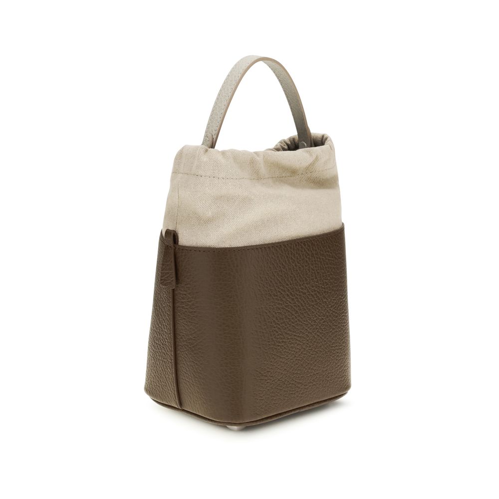 Maison Margiela Brown Bucket Bag Glam Steals