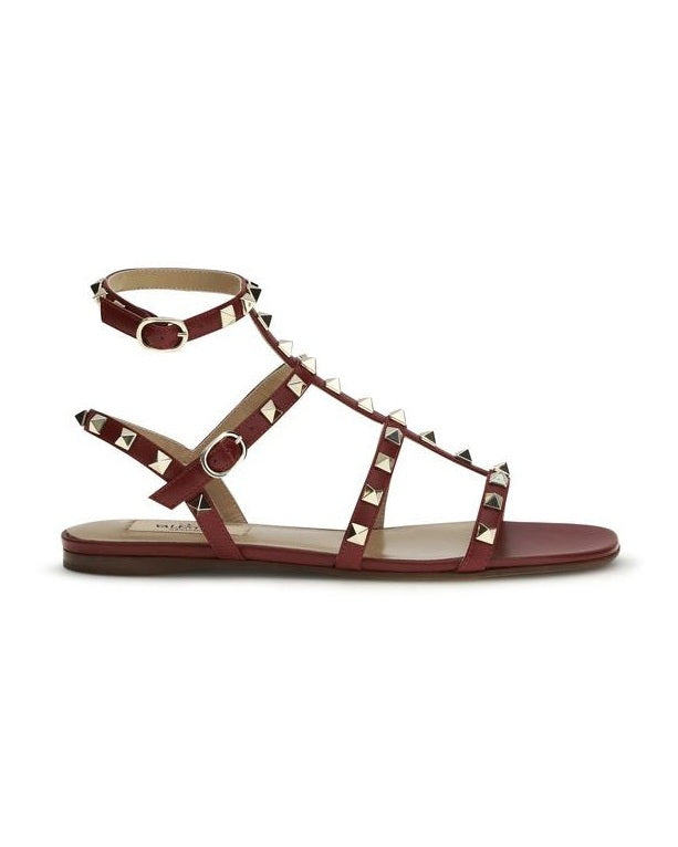 Valentino Garavani Brown Strap Sandals Glam Steals
