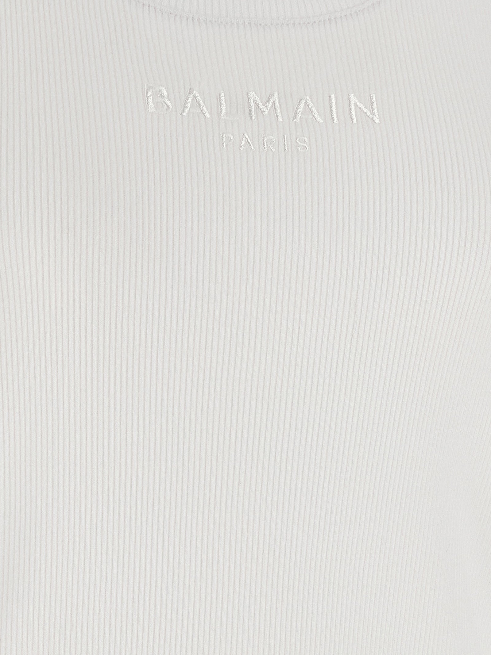 Balmain White Tank Top