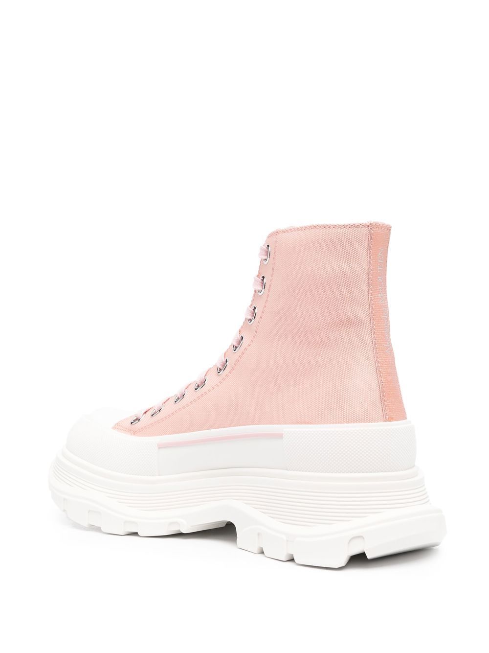 Alexander Mcqueen Pink Boots