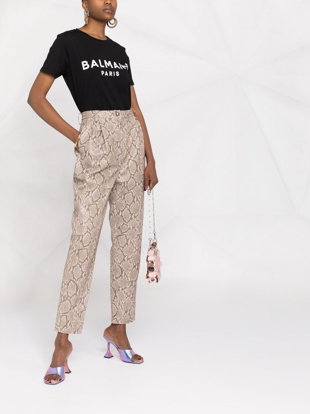 Balmain T-Shirt And Black Polo