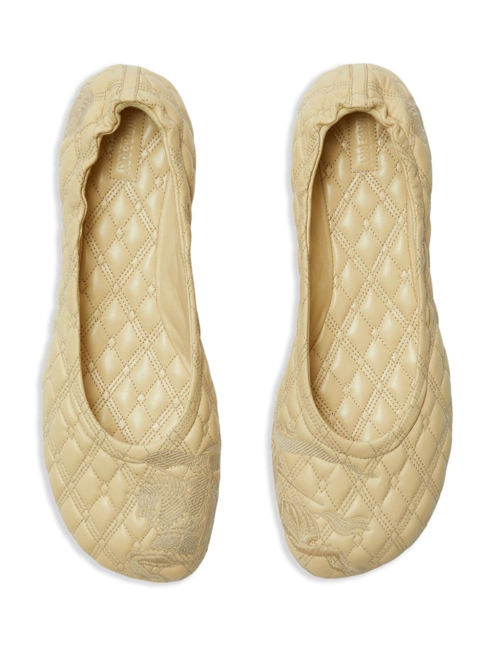 Burberry Flat Shoes White