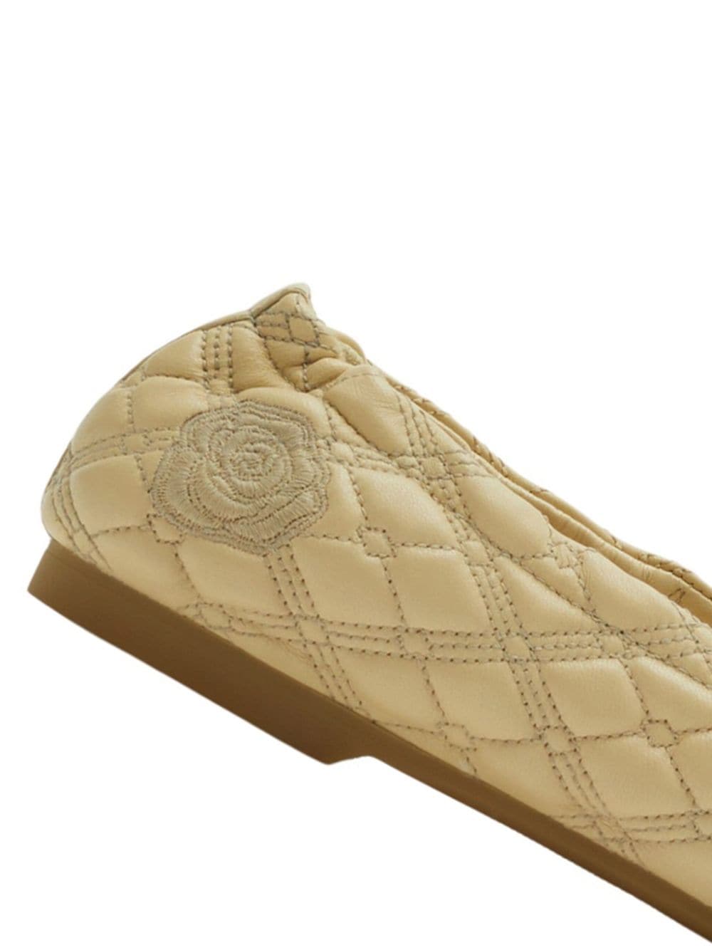 Burberry Flat Shoes White