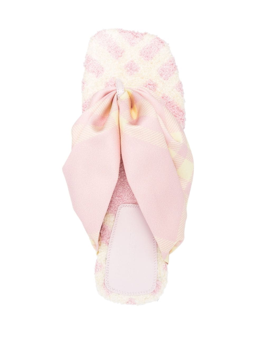 Burberry White Sandals - Slides - For Women - GlamSteals