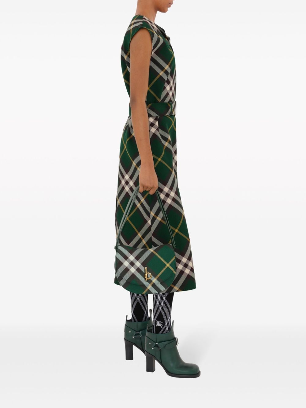 Burberry Green Dress