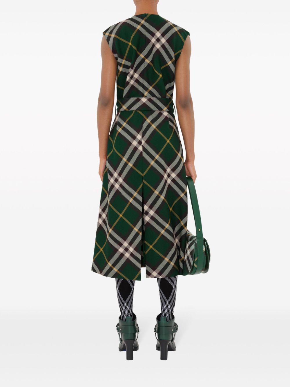 Burberry Green Dress
