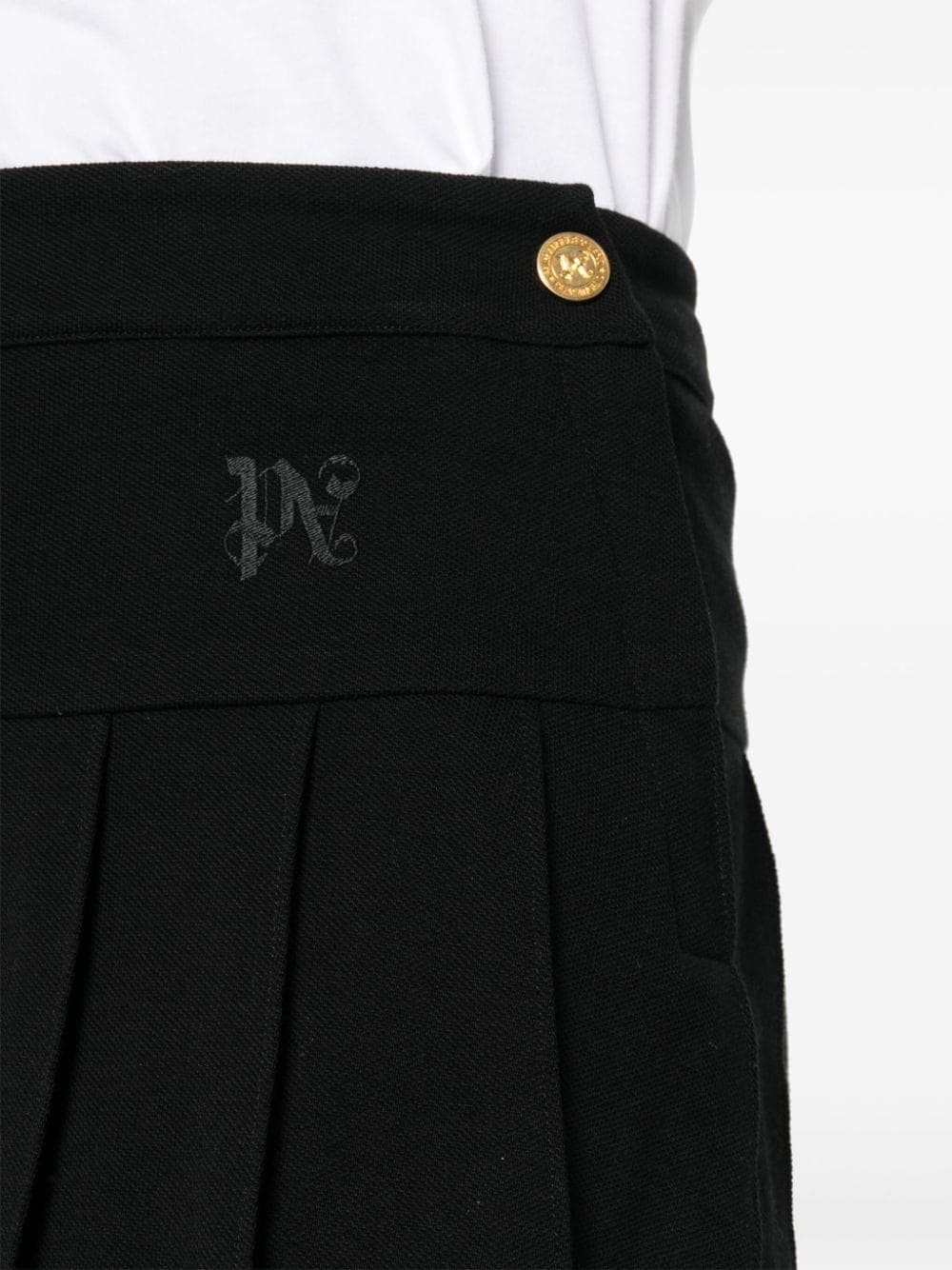 Palm Angels Black Skirt