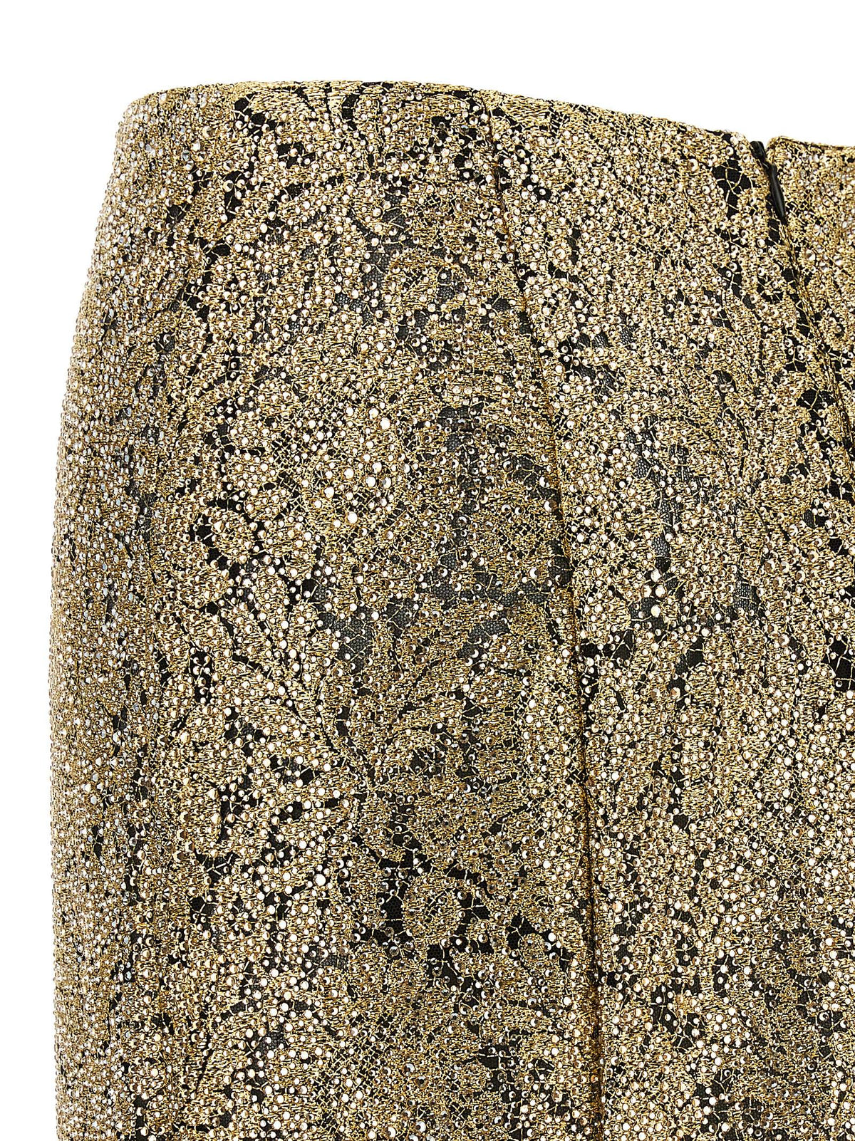 Ermanno Scervino Gold Skirt