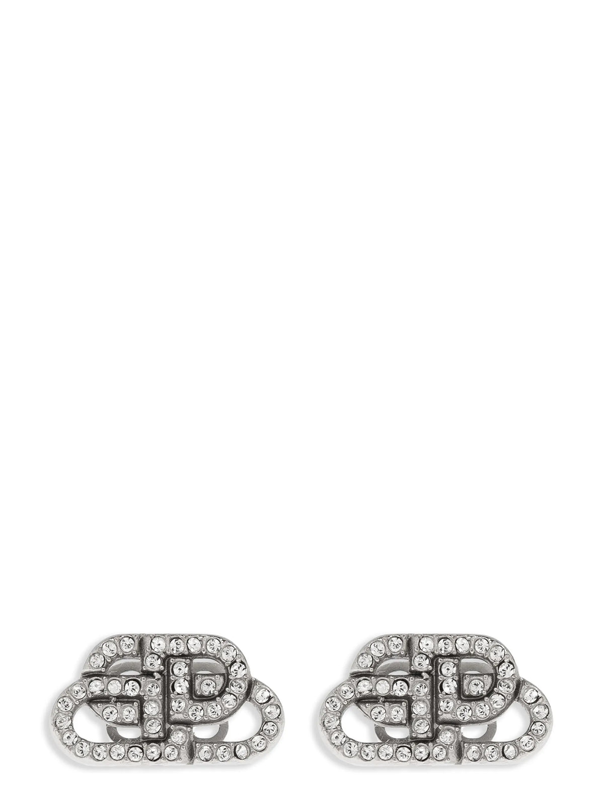 Balenciaga Silver Earrings