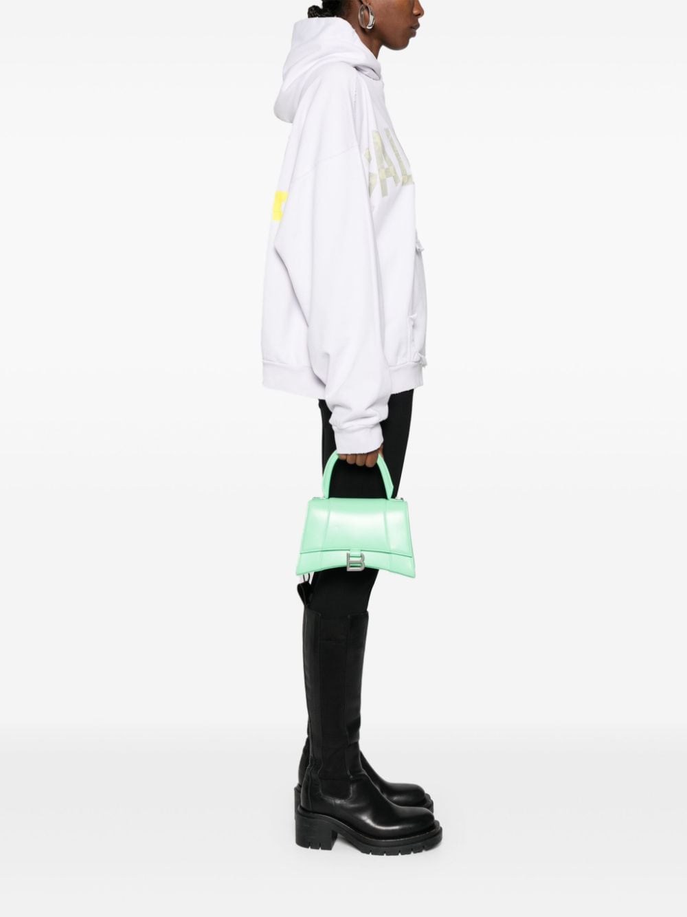 Balenciaga Small Hourglass Top Handle Bag