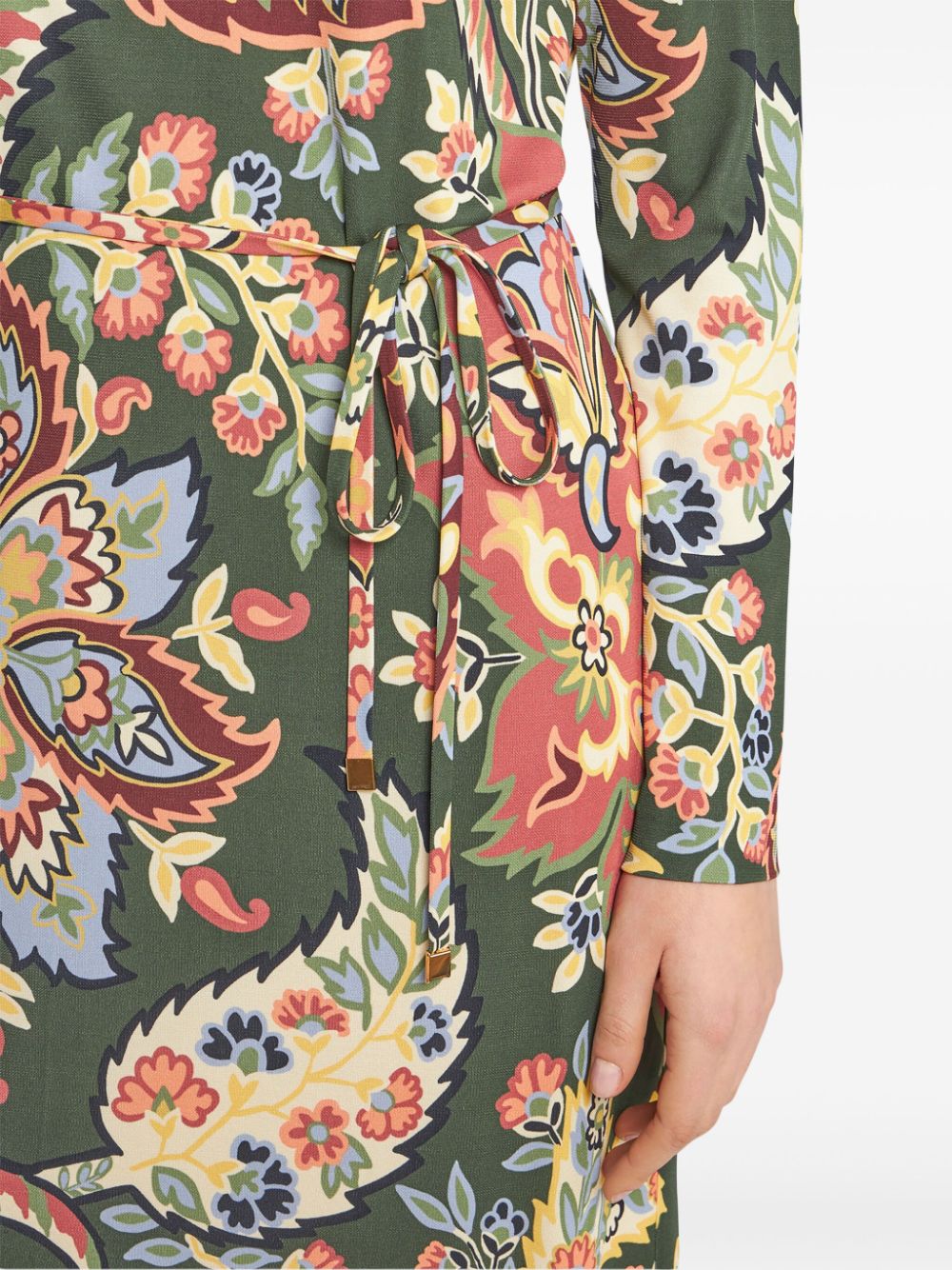 Etro Green Dress