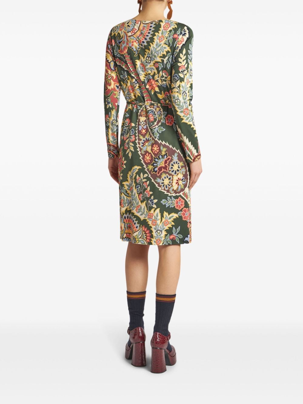 Etro Green Dress