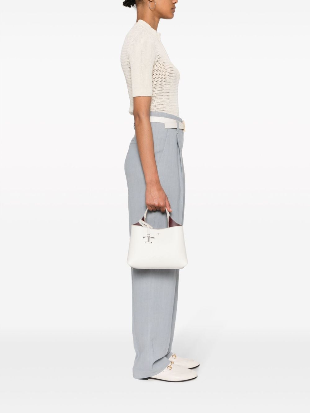 Tods White Bag