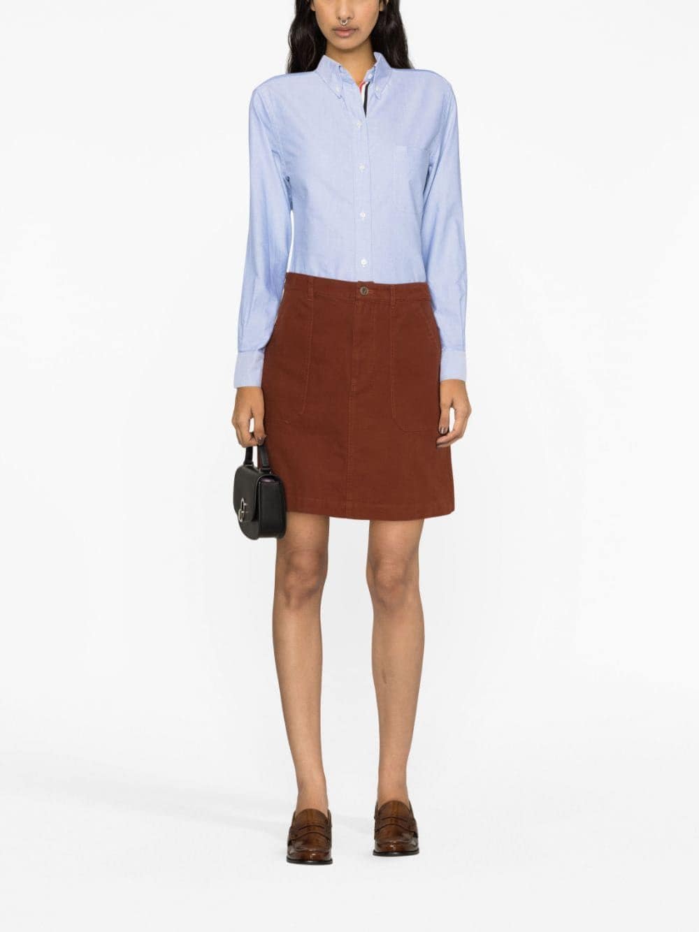 Thom Browne Clear Blue Shirt