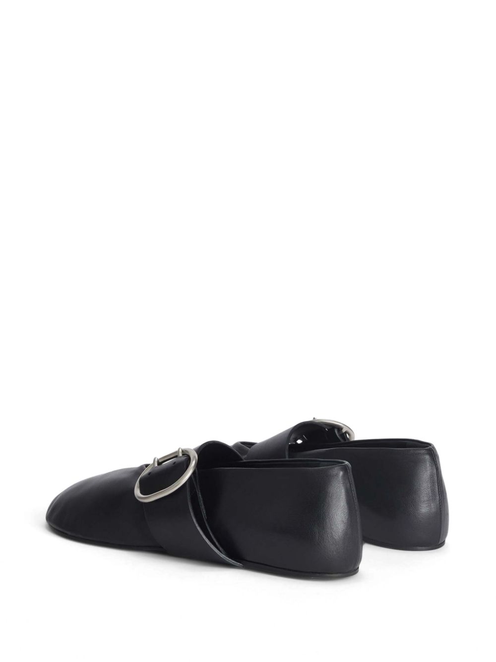 Jil Sander Flat Shoes Black - Flats - For Women - GlamSteals