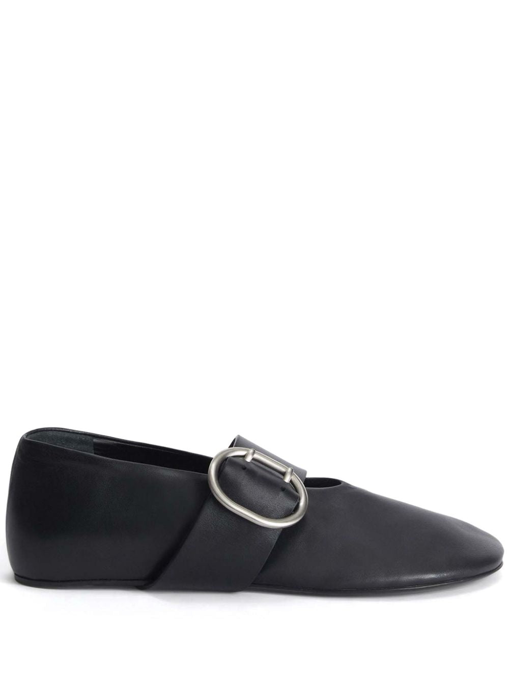 Jil Sander Flat Shoes Black - Flats - For Women - GlamSteals