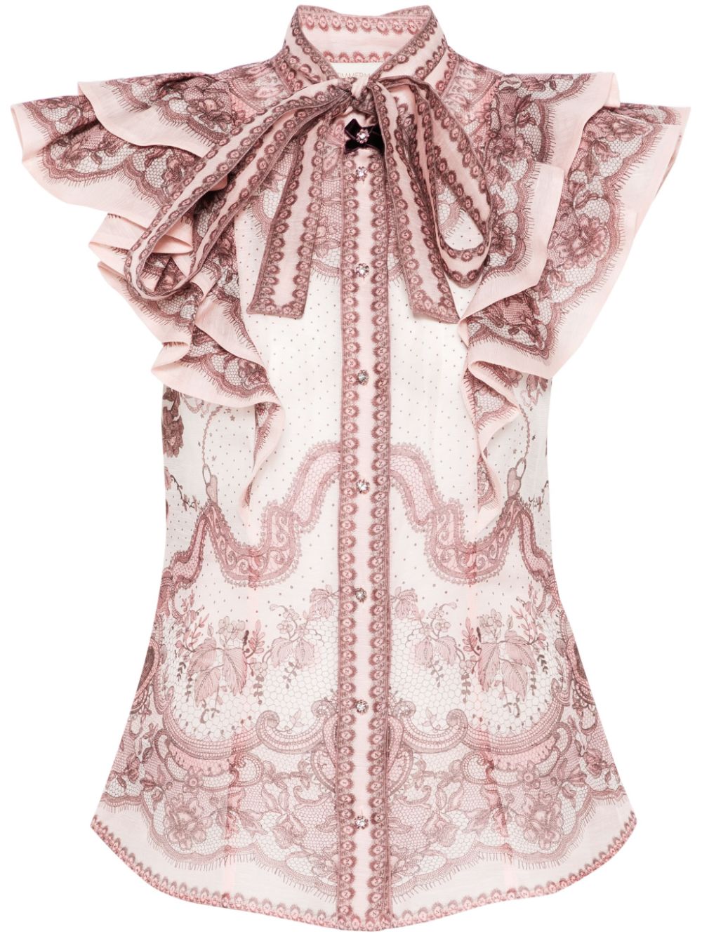 Zimmermann Pink Top