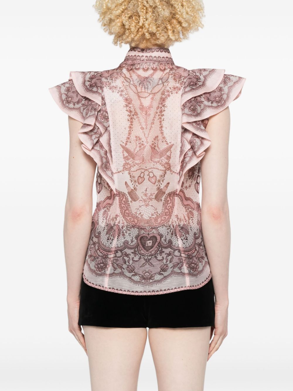 Zimmermann Pink Top
