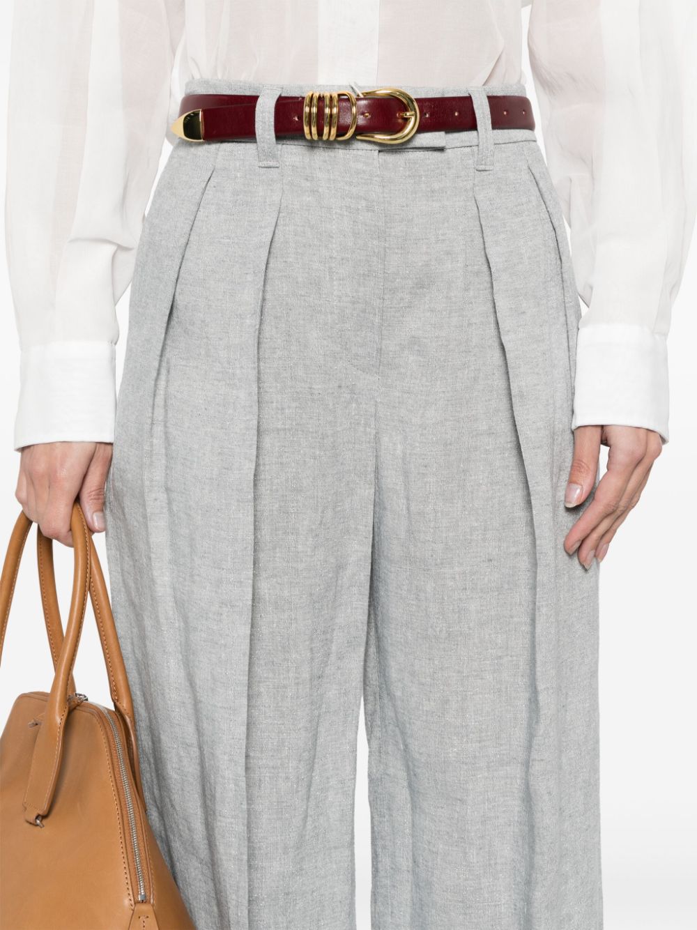 Brunello Cucinelli Trousers Grey Light
