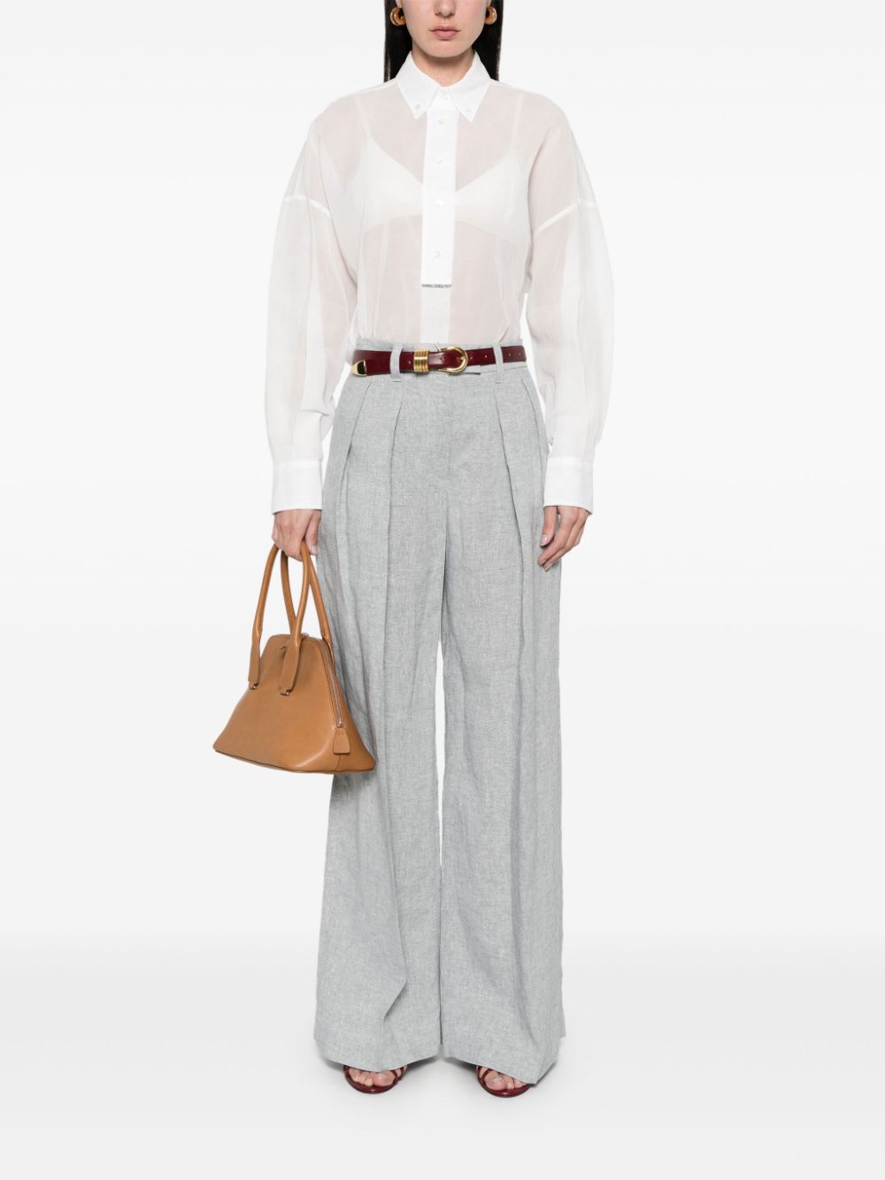 Brunello Cucinelli Trousers Grey Light