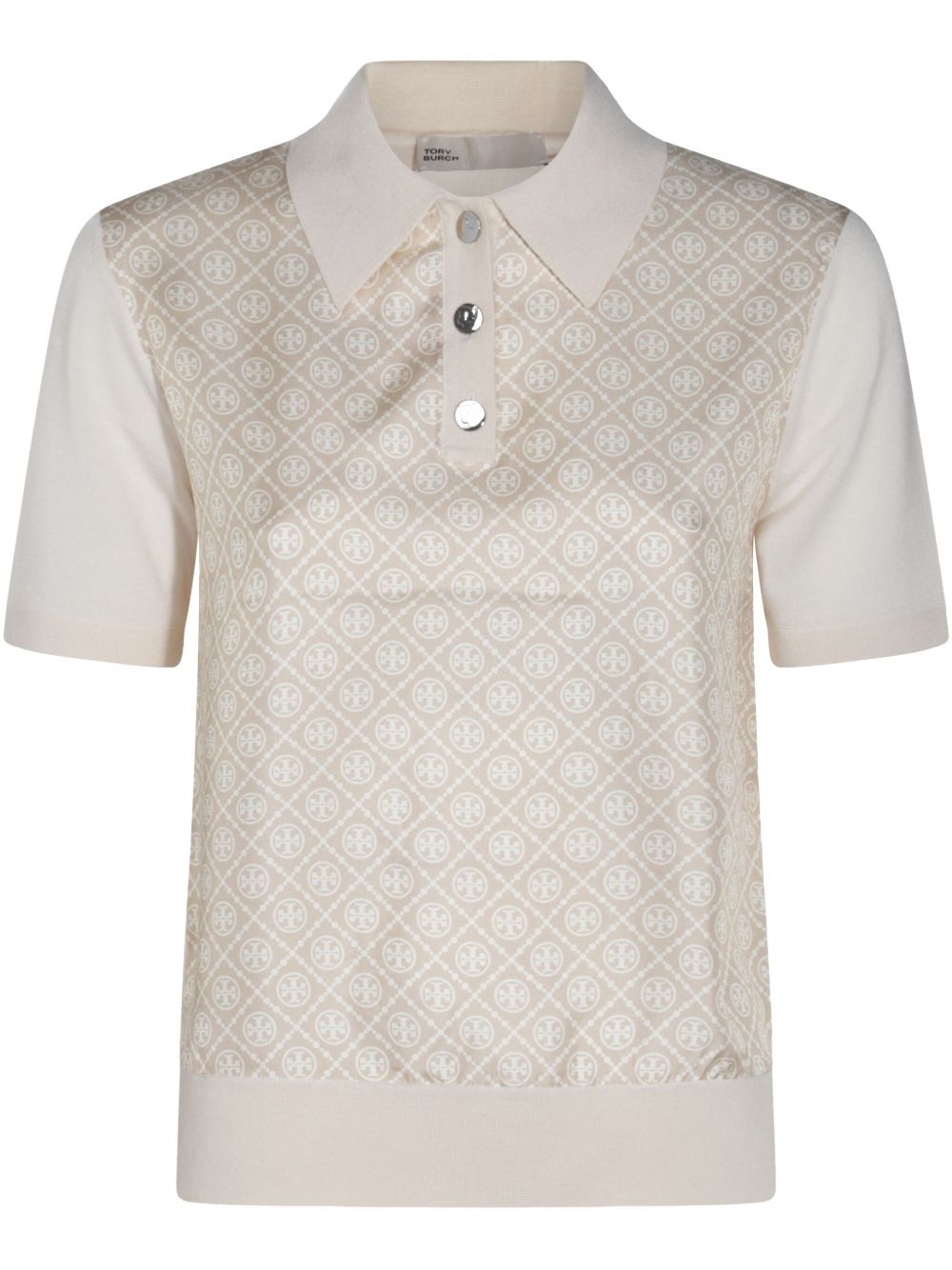 Tory Burch Silk Polo Shirt