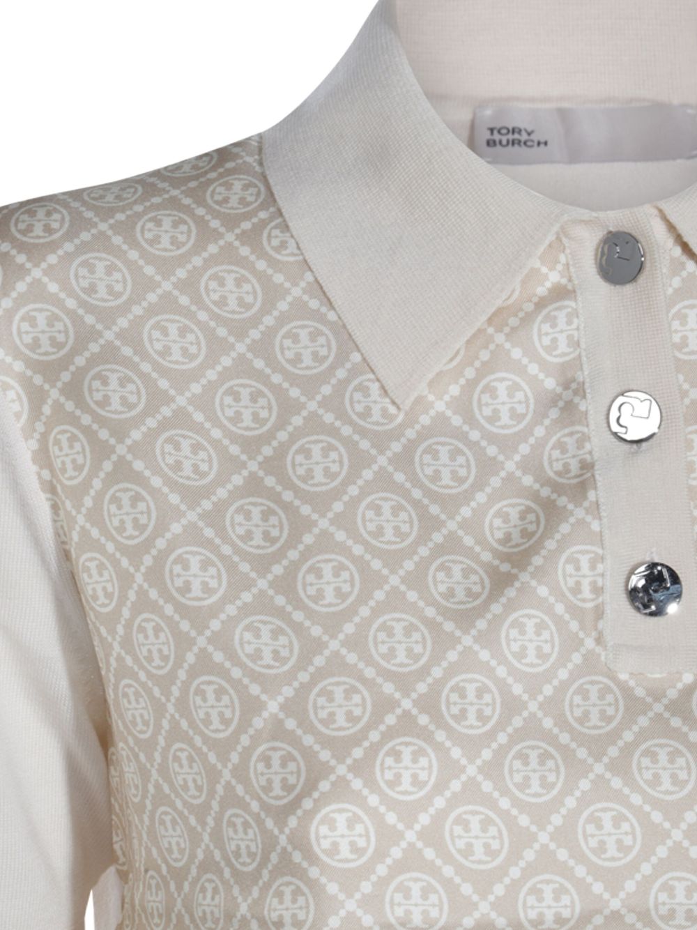 Tory Burch Silk Polo Shirt