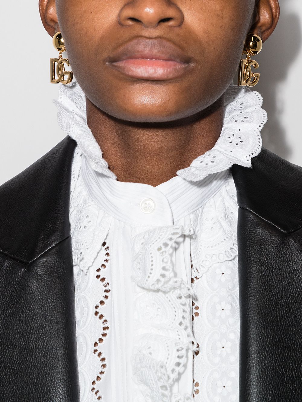 Dolce & Gabbana Bijoux Golden Earrings Glam Steals