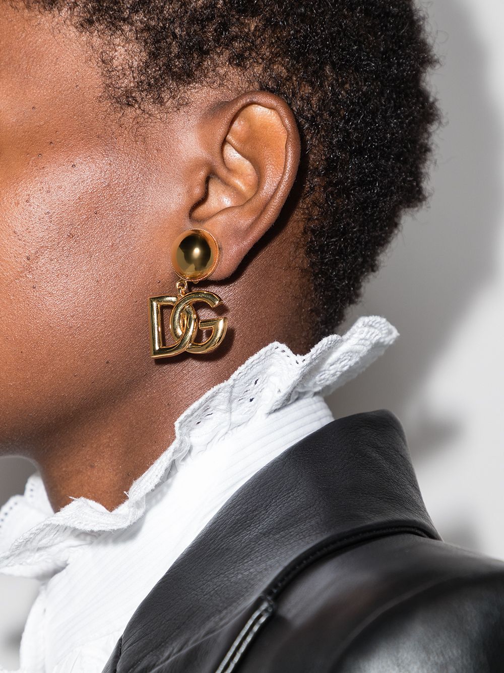 Dolce & Gabbana Bijoux Golden Earrings Glam Steals