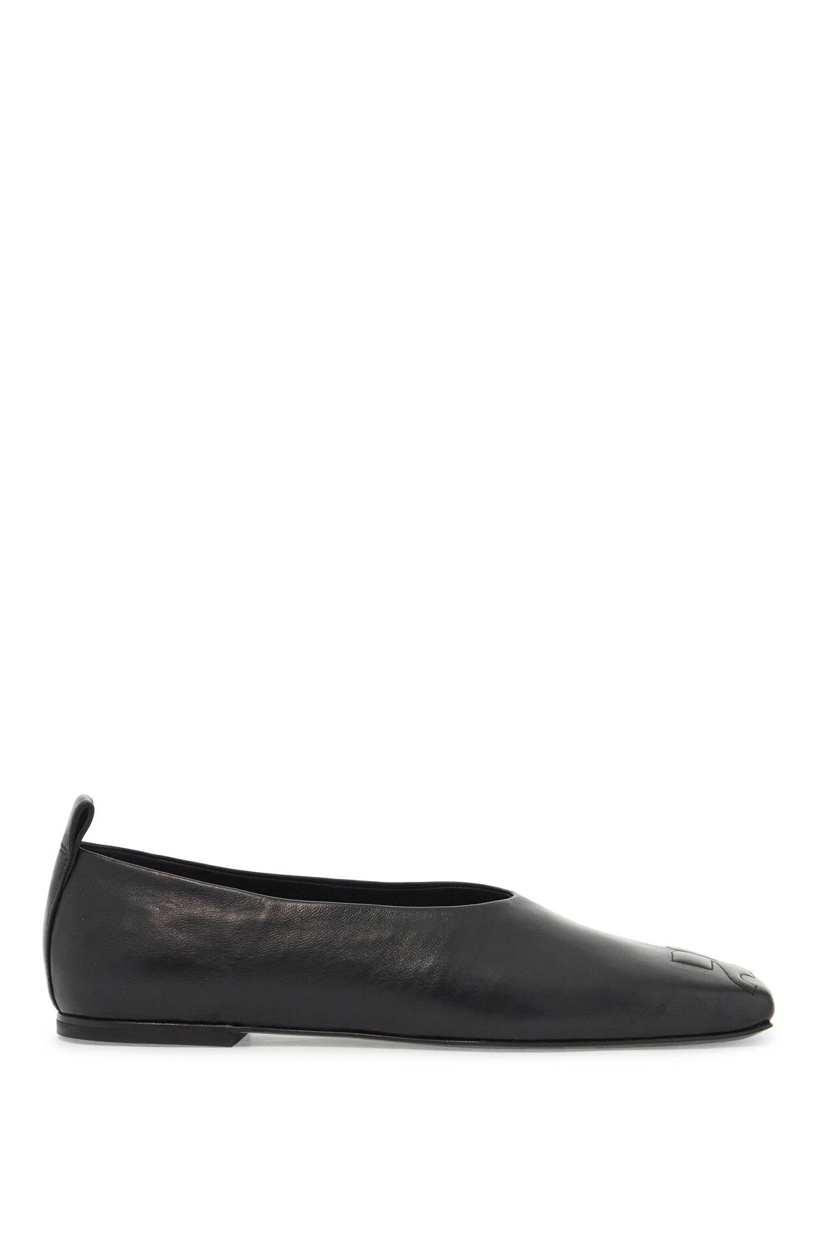 Courreges Leather Ist Ballet Flats
