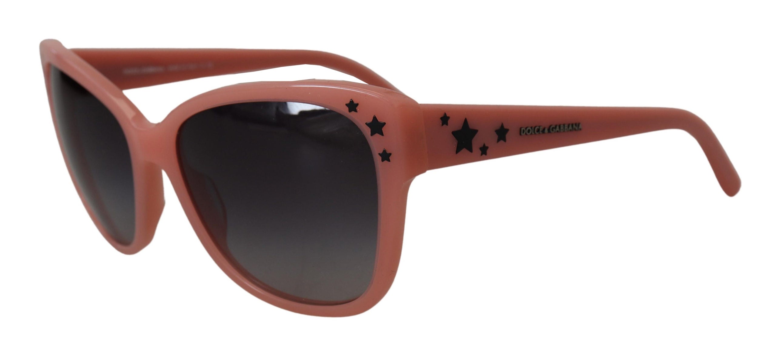 Dolce & Gabbana Pink Acetate Frame Stars Embellishment Sunglasses Glam Steals
