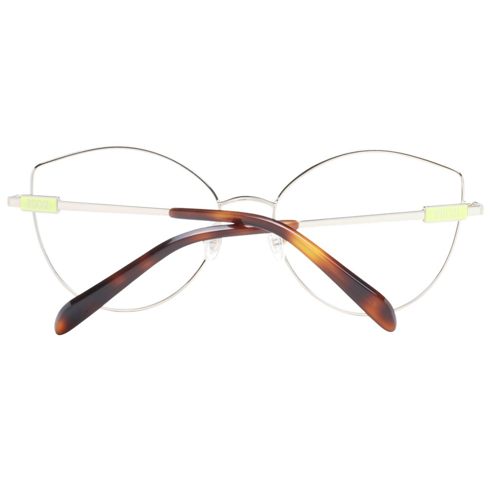 Emilio Pucci Silver Women Optical Frame Glam Steals