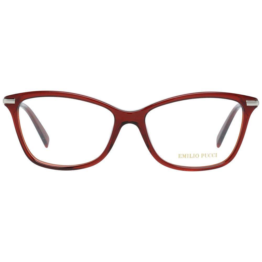 Emilio Pucci Red Women Optical Frame