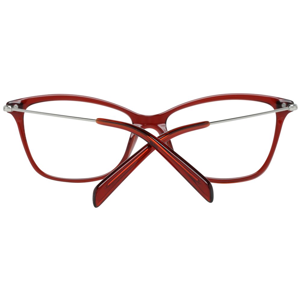 Emilio Pucci Red Women Optical Frame