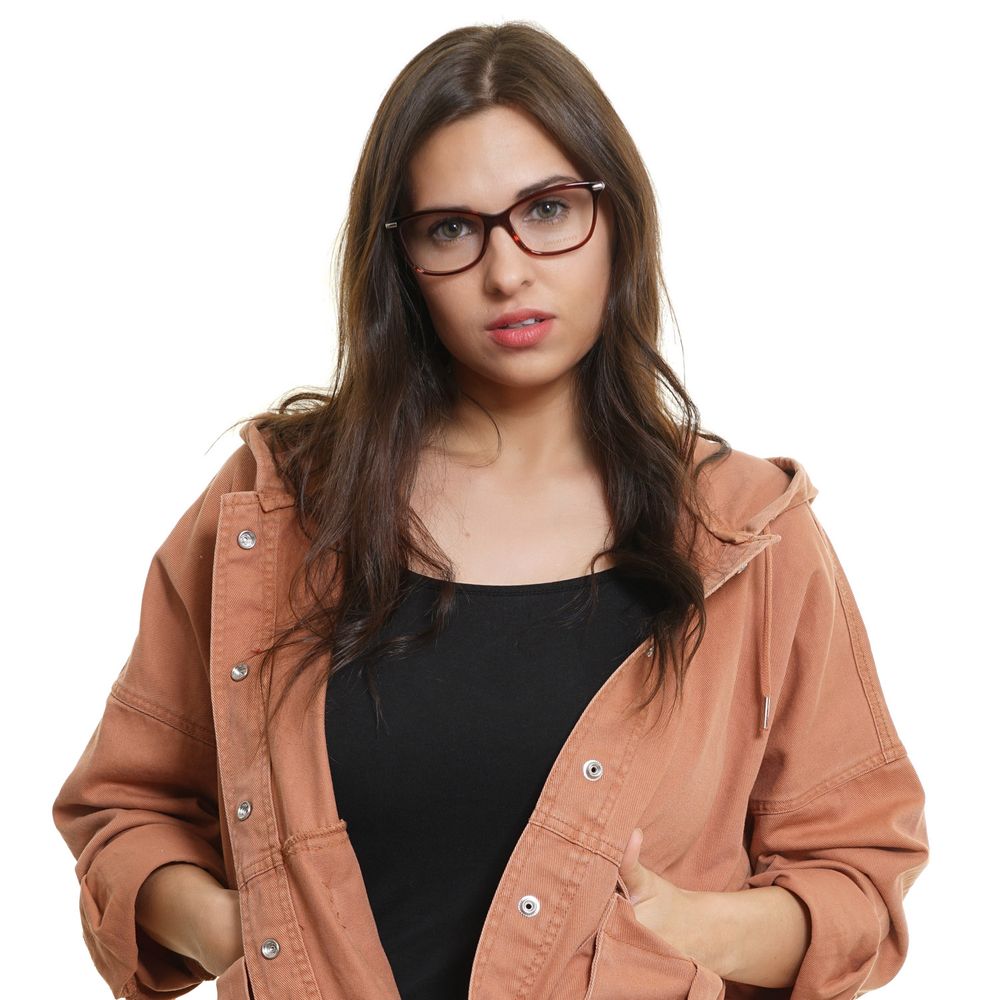 Emilio Pucci Red Women Optical Frame