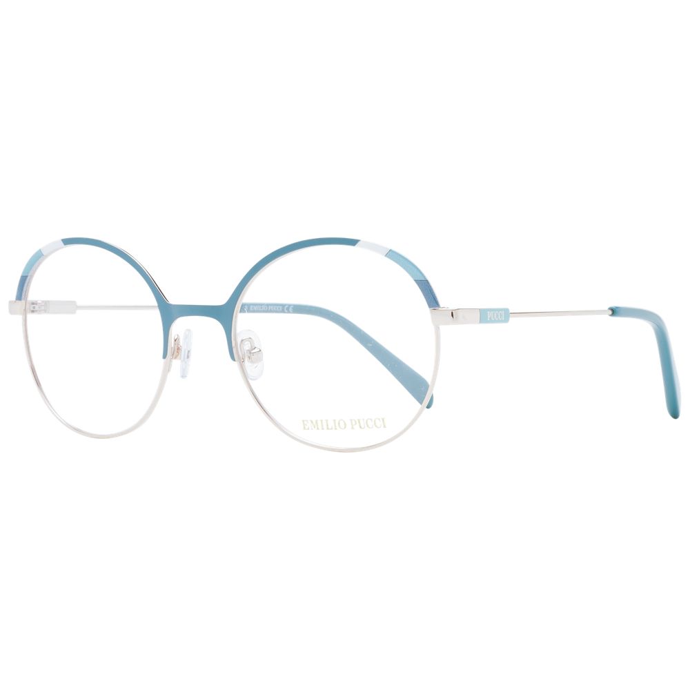 Emilio Pucci Turquoise Women Optical Frame