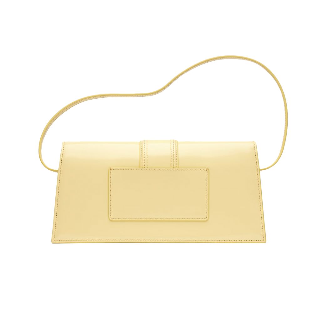Jacquemus Leather Yellow Handbag