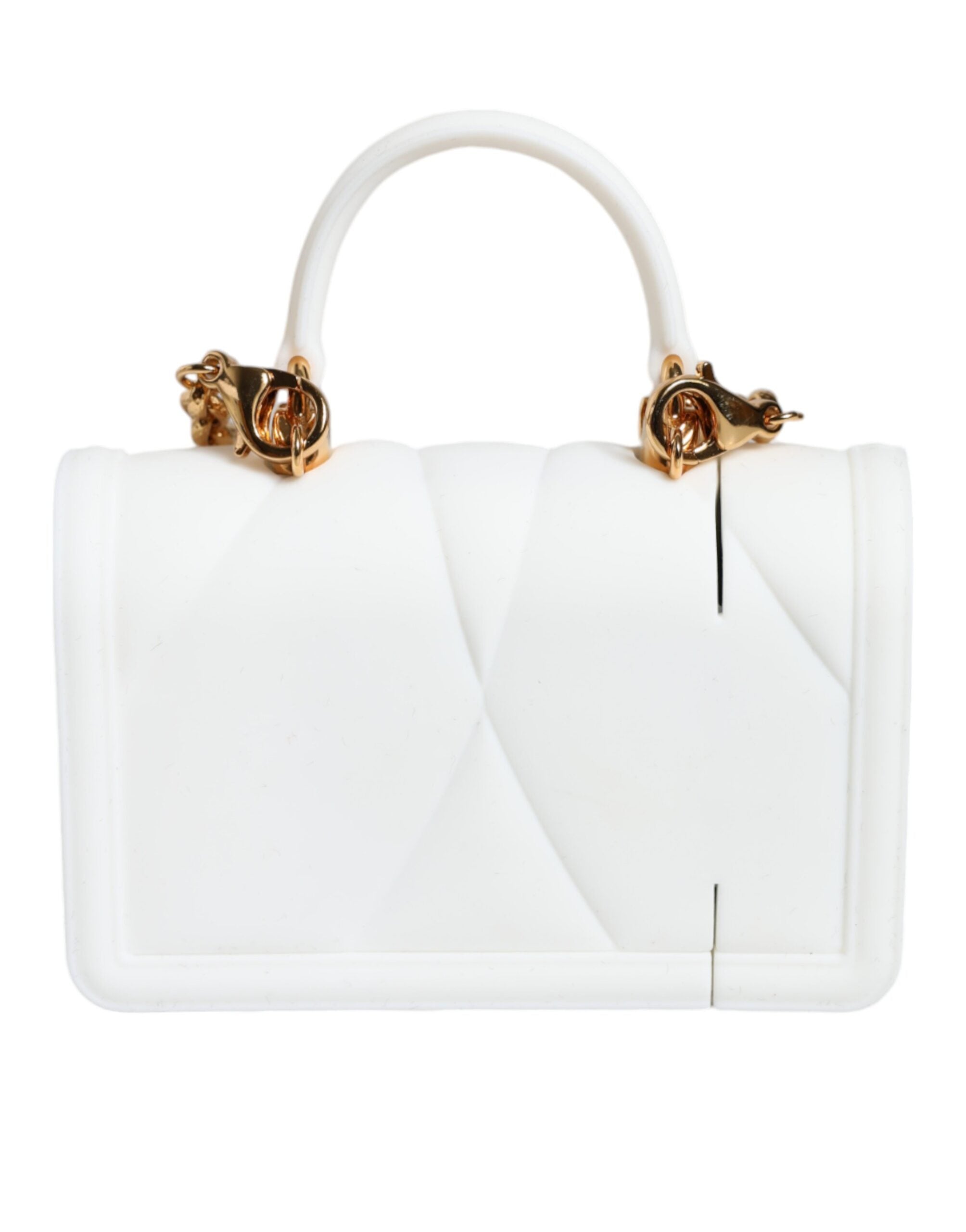Dolce & Gabbana Silicone Devotion Heart Cover Hand Bag Airpod White Case