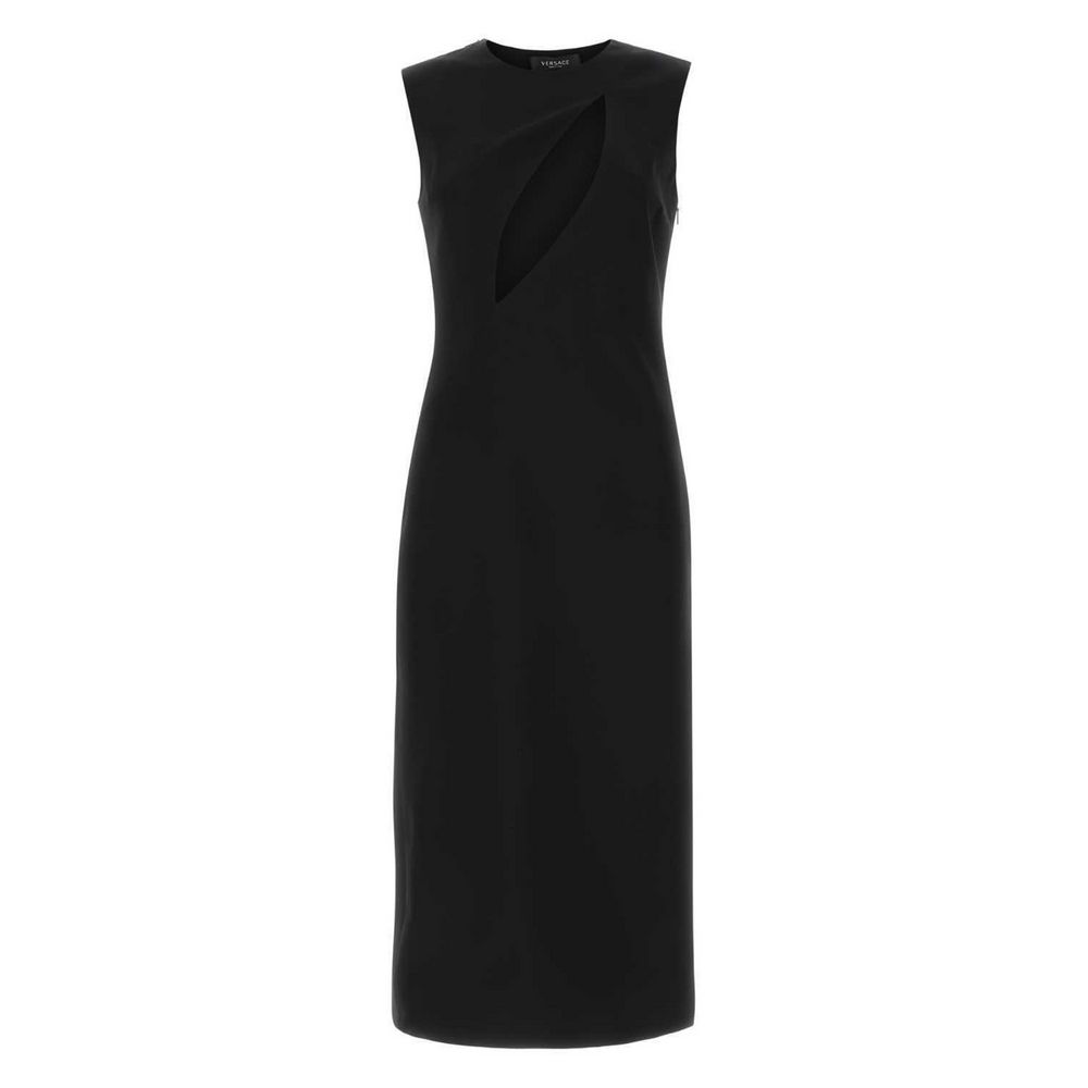 Versace Acetate Black Dress