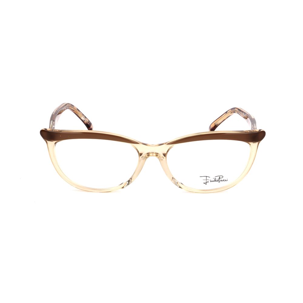 Emilio Pucci Plastic Brown Frame