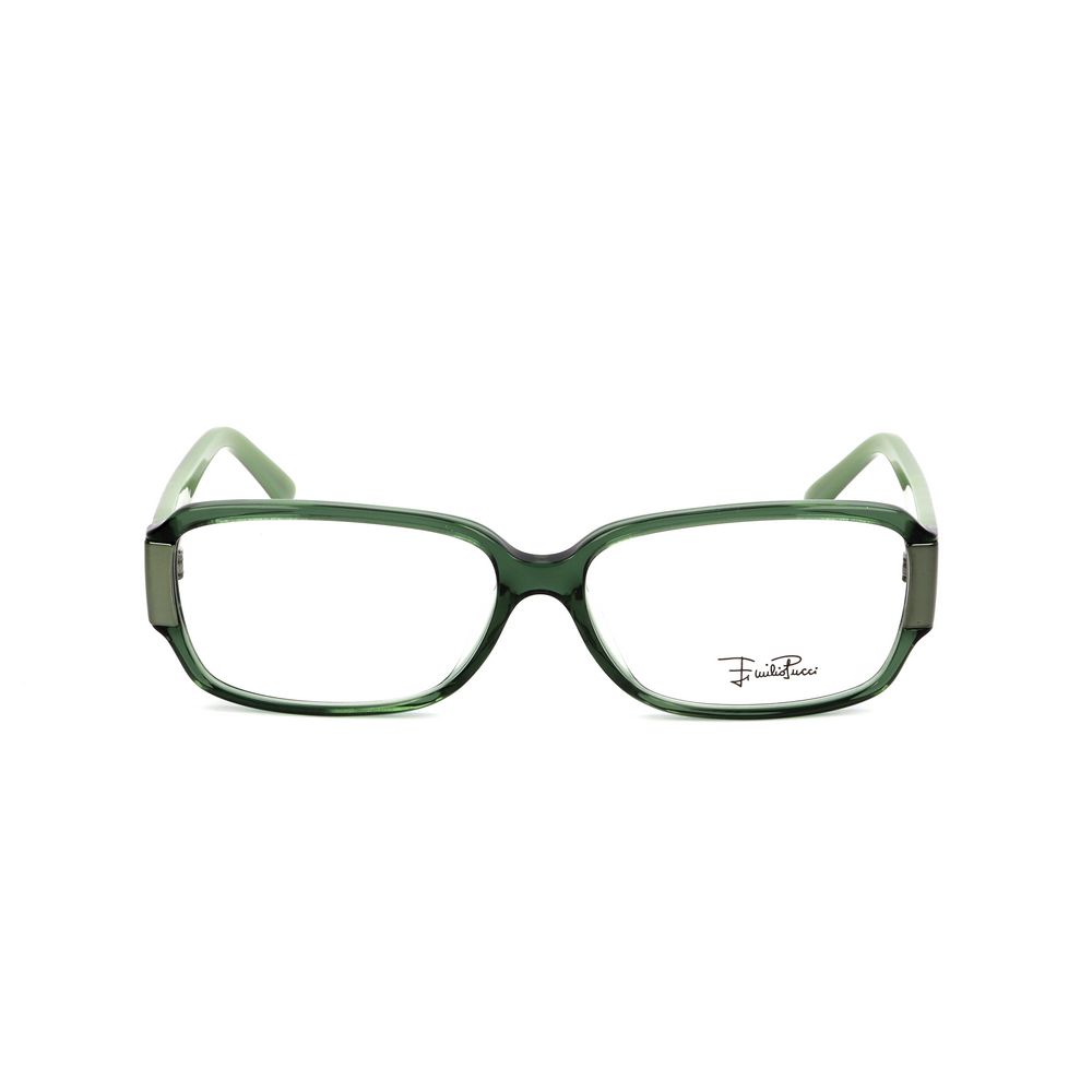 Emilio Pucci Plastic Olive Frame